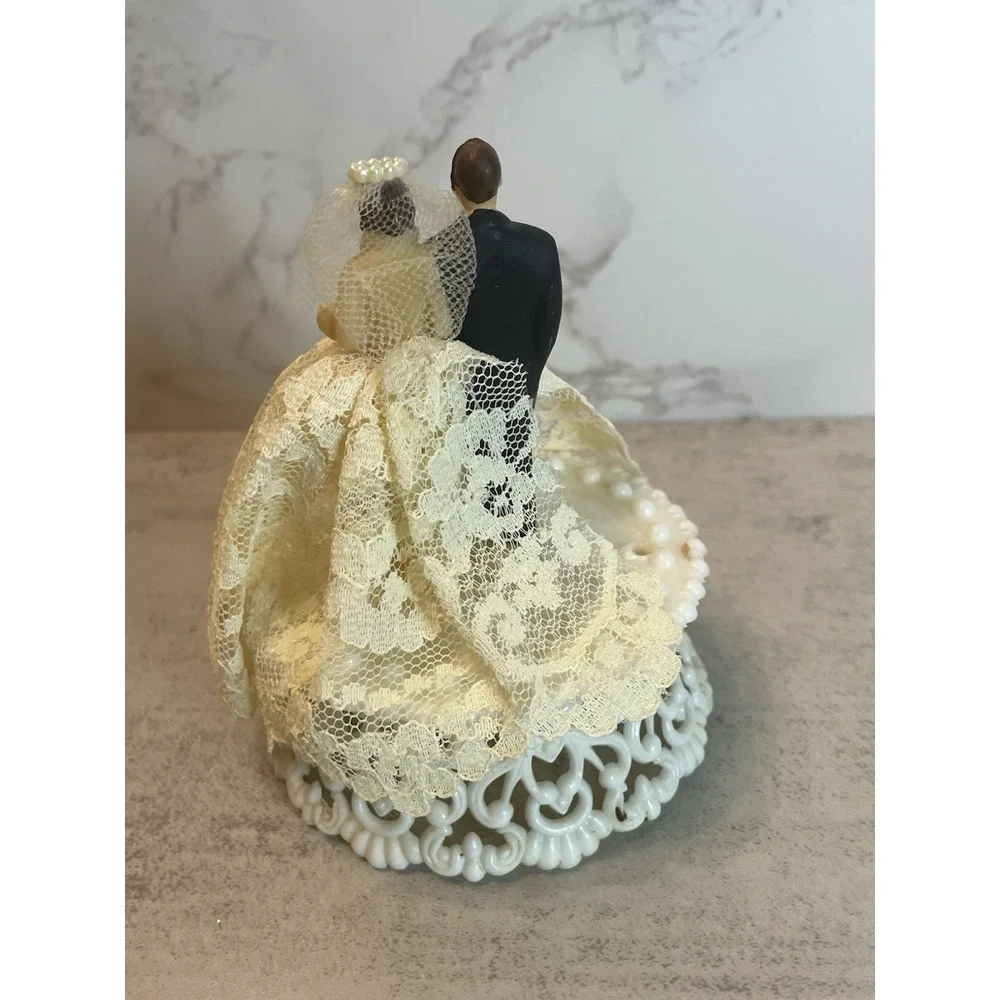 Vtg 1940s 1950s Wedding Cake Topper